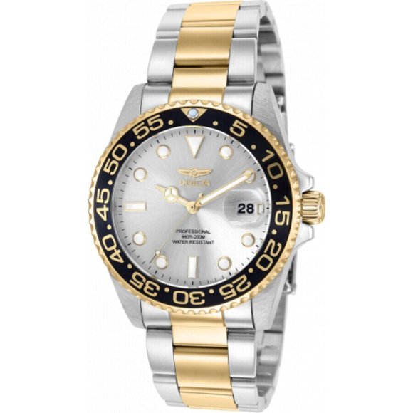 Invicta Pro Diver Silver Two Tone Ladies Watch - Picture 1 of 2